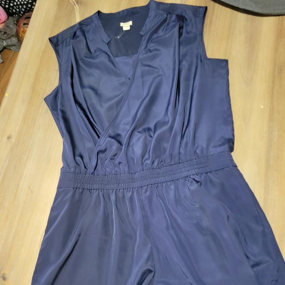 J. Crew shorts romper navy size 16